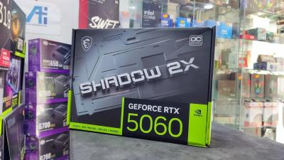 Carte graphique MSI RTX 5060 8G Shadow 2X OC AVEC CONFIG