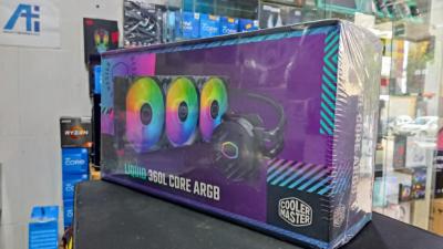 WATERCOOLING COOLER MASTER 360L CORE ARGB BLACK