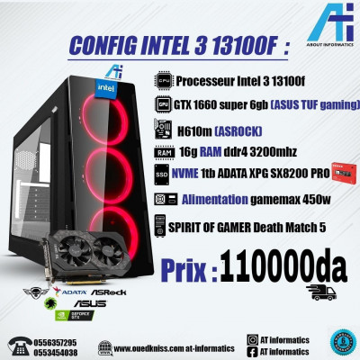 Boitier PC Micro-ATX, Mini-ITX Spirit of Gamer Deathmatch 3 ARGB Edition  avec fe