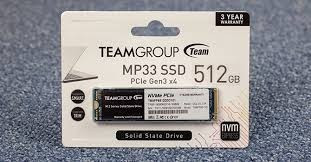TEAMGROUP MP33 512GB NVMe PCIe GEN3 X4
