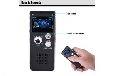 Enregistreur vocal numérique portable avec lecteur MP3