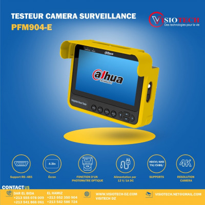 securite-surveillance-testeur-camera-4k-hdcvi-ahd-hdtvi-cvbs-dahua-technology-dar-el-beida-alger-algerie