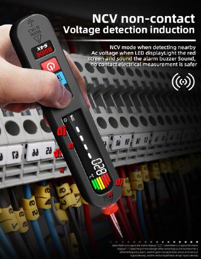 Testeur de tension AC rechargeable 