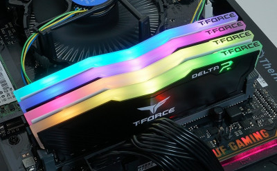 RAM DDR5 T-FORCE DELTA 16GB 6400 MHZ ARGB BLACK