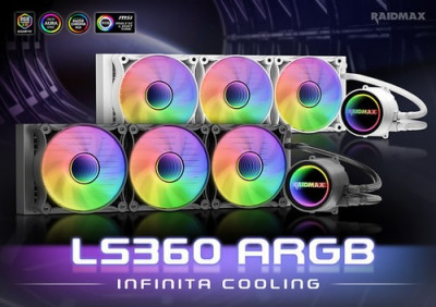 ventilateur-cooler-raidmax-infinita-ls360-argb-lga-1700-setif-algerie