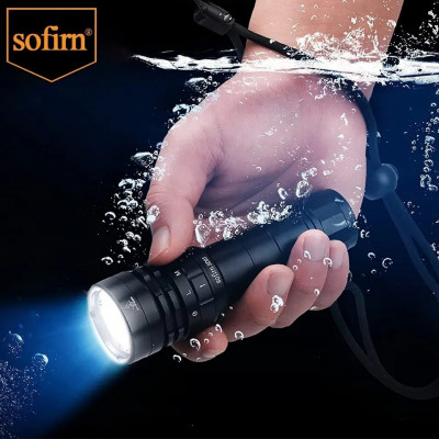Lampe Torche SOFIRN SD05 Chasse Sous Marine Plongée (Rechargeable)