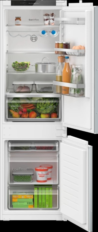 RÉFRIGÉRATEUR BOSCH ENCASTRABLE SERIE 4 COMBINÉ 183L