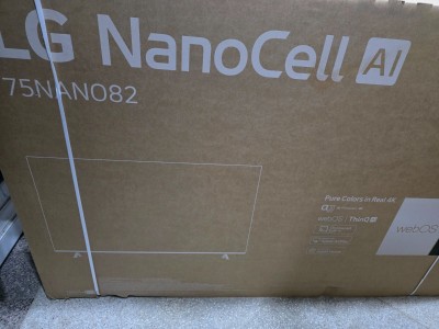 TV LG NANOCELL 75" SMART 4K 75NANO82T6B EUROPÉEN 