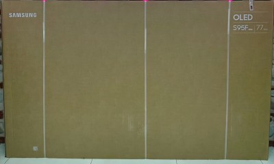 TV SAMSUNG QD OLED 77" SMART 4K 165FPS HDMI 2.1 TQ77S95F NEW 2025 EUROPÉEN 