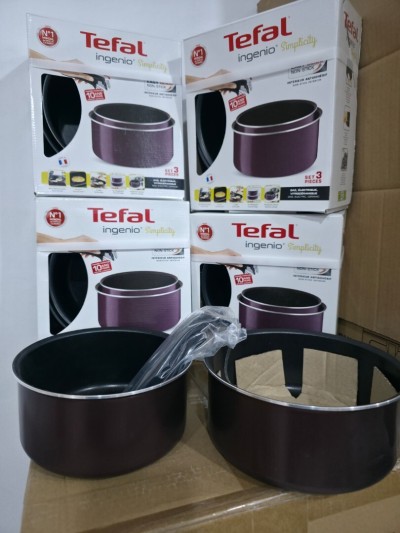 KIT TEFAL CASSEROLE INGENIO SIMPLICITY 3 PIÈCES 20CM 18CM  MADE IN FRANCE