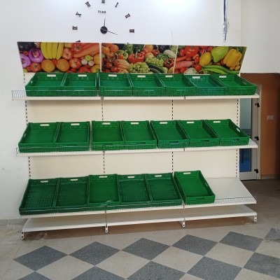 Etagere fruit et légume / Rayonnage fruit et légume / Cagette fruit & légume 