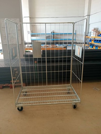 Chariot de stock / Chariot conteneur / Chariot à roulette /