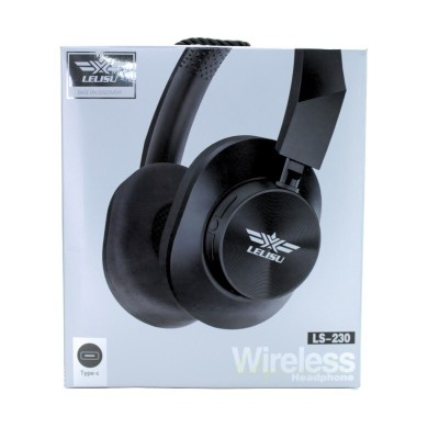 CASQUE MICROPHONE BLUETOOTH-TF CARD-AUX SANS FIL LELISU LS-230 BAT 8H