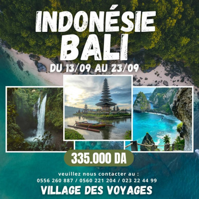 Voyage organisé a Bali - Summer 2024 