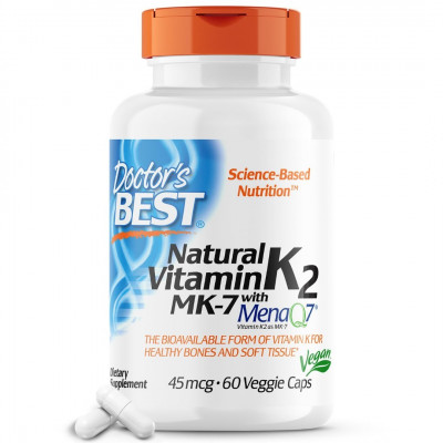 Vitamin K2 mk7 45mcg- 60caps
