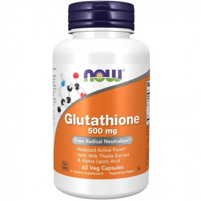 Glutathione 500mg antioxidants - 60caps