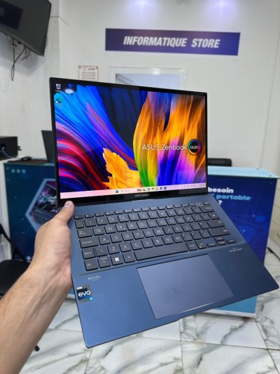 ASUS ZENBOOK OLED 13 CORE : INTEL i7 - 1360P DISC : 512 GB  (SSD)  RAM : 16 GB  OLED