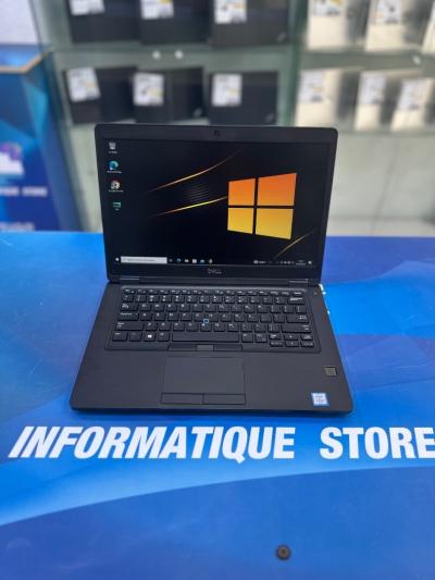 DELL LATITUDE 5490 CORE : INTEL I5 / 8550U DISC : 256 GB  (SSD)  RAM : 16 GB nvidia mx 130 