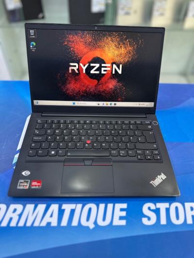 THINKPAD E14  CPU: RYZEN 7 PRO 5850U 16 MB CACHE DISC : 512 GB  (SSD) RAM : 16  GB  