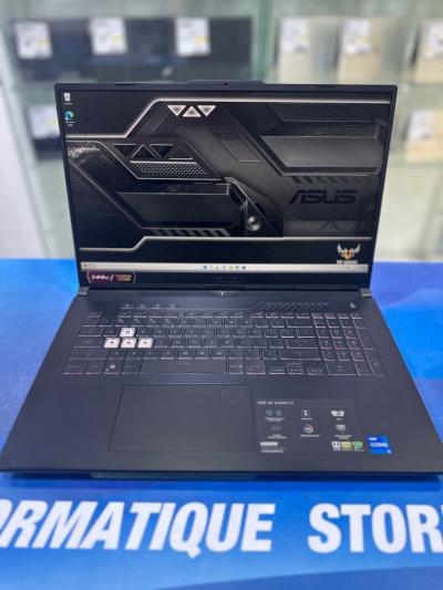 ASUS TUF F17  CORE : INTEL I5 - 12500H DISC : 01 TB  (SSD)  RAM : 32 GB  RTX 3050 4G
