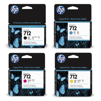 Cartouche HP 712 Originale | HP DesignJet T210 T230 T250 T63 T650