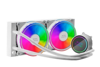 WATERCOOLING MARS GAMING ML-ONE240 WHITE