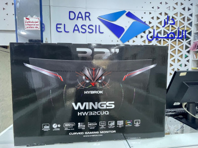 شاشات-و-عارض-البيانات-moniteur-hybrok-wings-hw32cuq-32-pouce-165hz-technologie-va-resolution-2k-باب-الزوار-الجزائر
