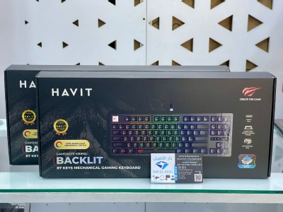 Havit KB892L  Clavier Mécanique Gamer HAVIT Gamenote KB892L (87 touches)
