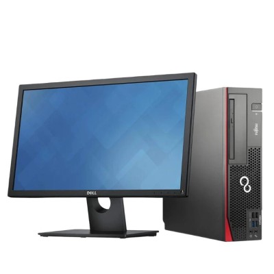 Pc De Bureau Fujitsu Esprimo D57/E90+ i5-6500 - 16 Gb - 1000 Gb HDD + 128 Gb SSD 21.5"