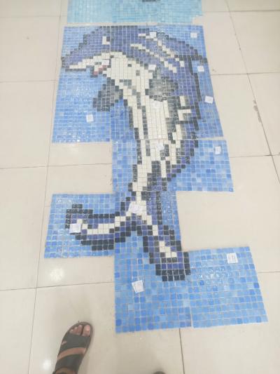 Mosaïque piscine