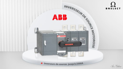 Inverseur de source ABB de 160A  jusqu'à 2500A  