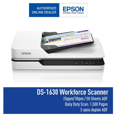 Scanner Epson DS-1630 Avec chargeur de document 