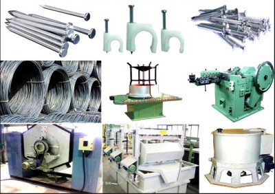 Machine de fabrication des vis, boulons et écrous.