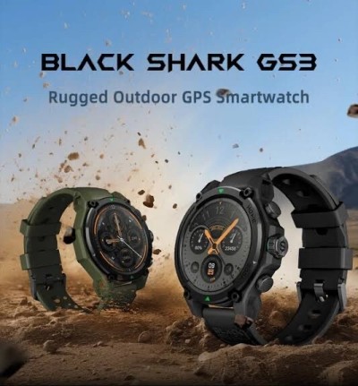 SMARTWATCH BLACKSHARK GS3 AMOLED ETANCHE BATTERIE 21 JOURS LIVRAISON DISPONIBLE
