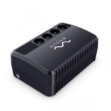 ONDULEUR NITRAM BU1000E 1000VA/600W 4 PRISE 