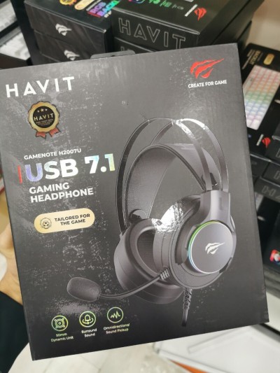 CASQUE HAVIT GAMING GAMENOTE H2007U USB 7.1