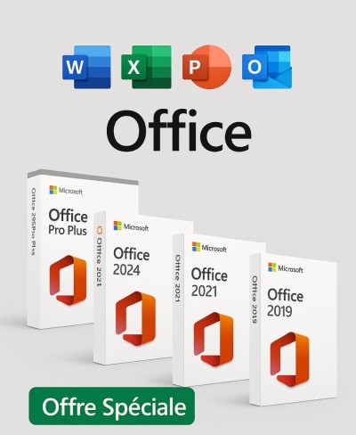 Microsoft Office - Toutes les Version Disponibles Clés D'activation Officielles