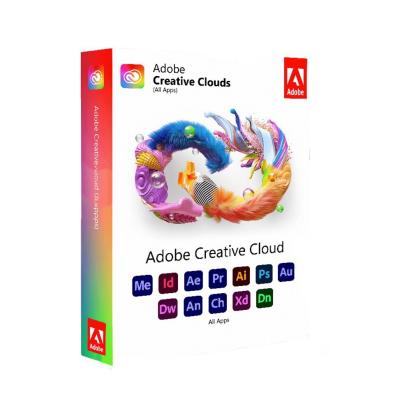 Adobe Creative Cloud Abonnement 1 an  Accès Complet à Photoshop,Illustrator, InDesign & Plus