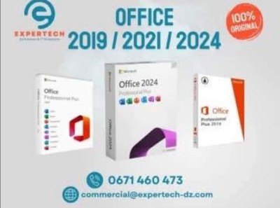 Licence Microsoft Office 2019 2021 2024  Windows 10 & 11Clés Originales