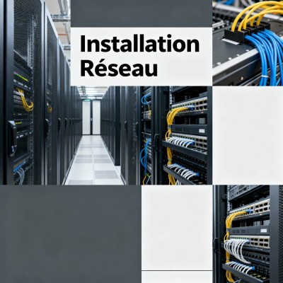 Installation Réseau Informatique Téléphonie & Fibre Optique