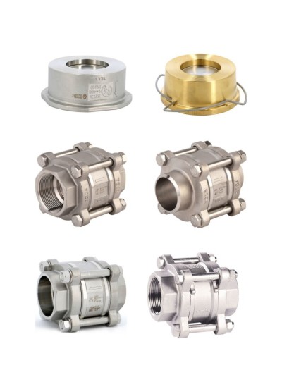 CLAPETS ANTI RETOUR A DISQUE | INOX | LAITON