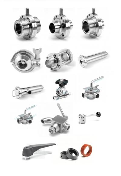 ROBINETTERIE AGRO-ALIMENTAIRE INOX - GAMME SMS 