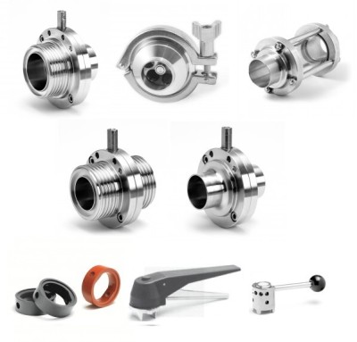 ROBINETTERIE AGRO-ALIMENTAIRE INOX - GAMME DIN