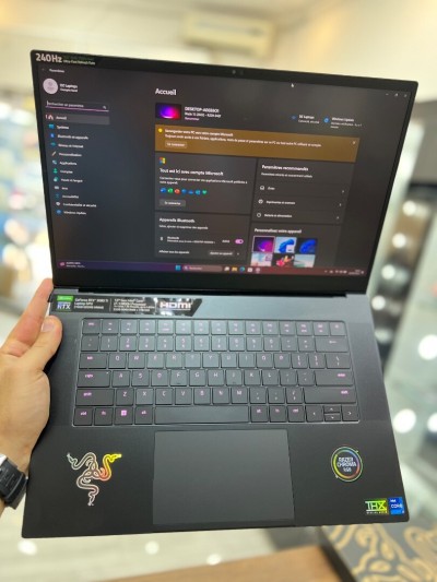 Razer Blade 15 2K 240Hz - i7 12800H - 32Go - 1To - RTX 3080Ti 16Go