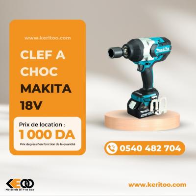 CLEF A CHOC MAKITA 18V - LOCATION