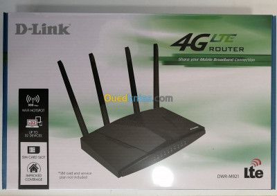 Routeur modem Dlink 4G DWR M921