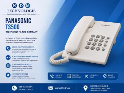 إكسسوارات-panasonic-poste-telephonique-ts500-القبة-الجزائر