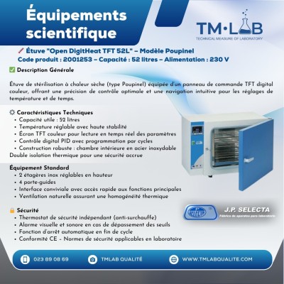 Etuve de stérilisation 