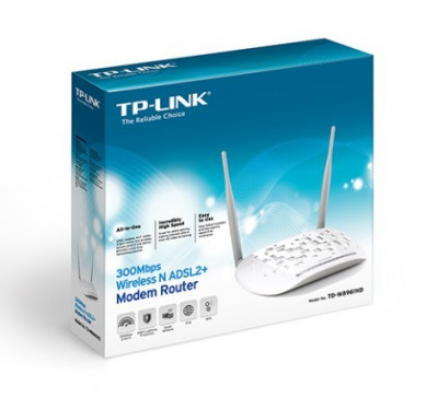 MODEM ROUTEUR ADSL TP-LINK 300MBPS 4PORTS 10/100 TD-W8961ND