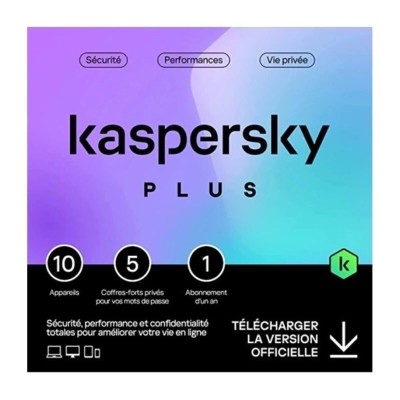 KASPERSKY PLUS 10 POSTES 1 AN